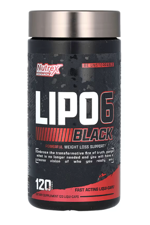 Nutrex LIPO-6 Black 120 Capsul.Usa Menşei. 3744