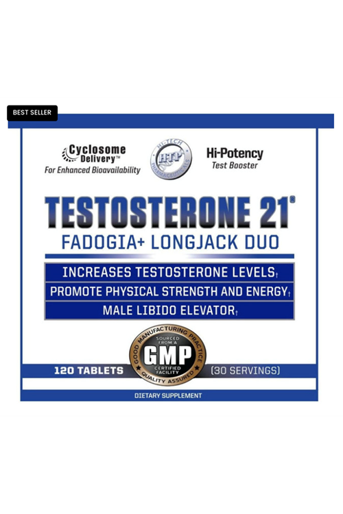 Hi-Tech Pharmaceuticals Testosterone-21  120 Tablet.Usa Menşei. 4045
