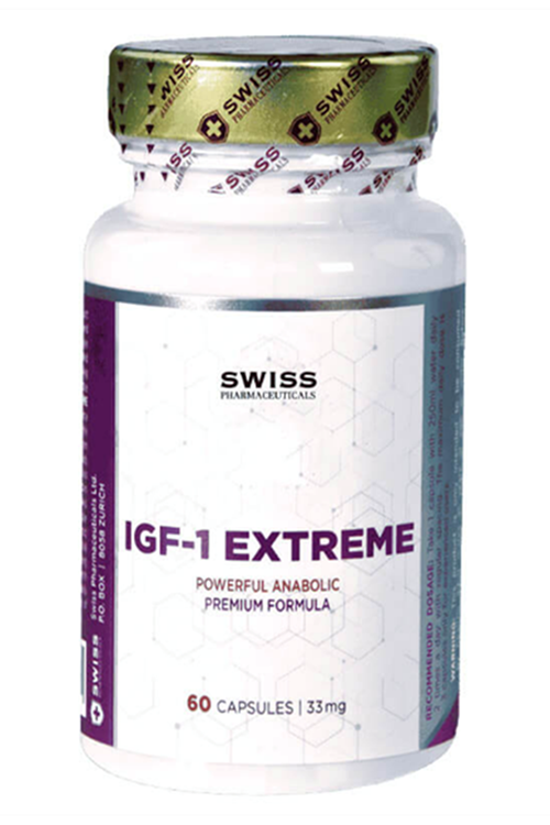 Swiss Pharmaceuticals  IGF  66mg  60 Capsul.68.