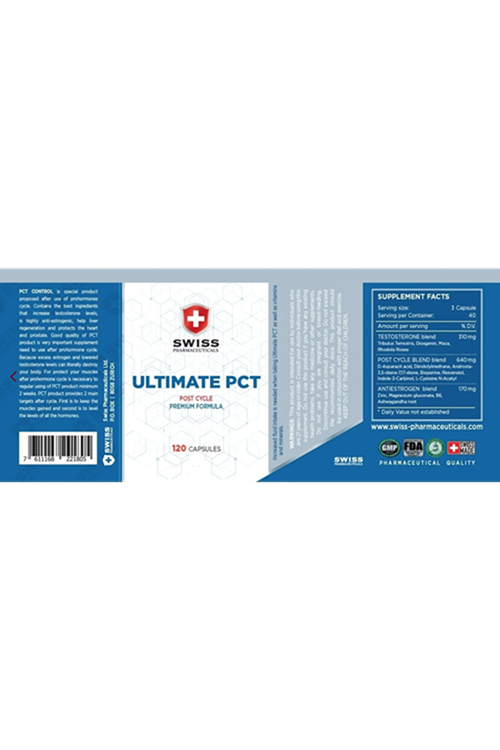 Swiss Supplement ULTIMATE PCT  120 Capsul.4553