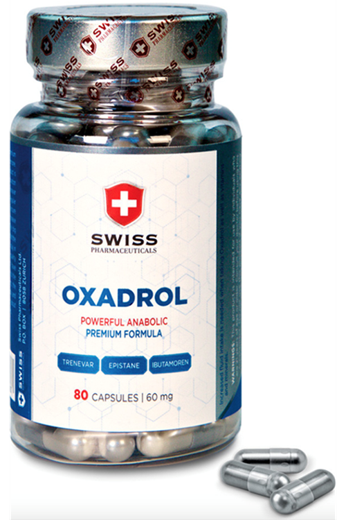 Swiss Supplement OXADROL 60mg 80 Capsul.4559