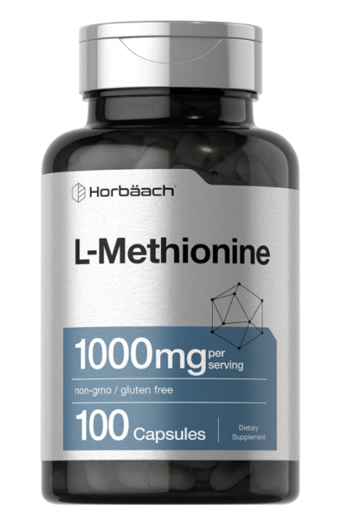 Horbäach  L-Methionine 1000mg  100 Capsul.Quick Release Capsules Usa Menşei. 3933