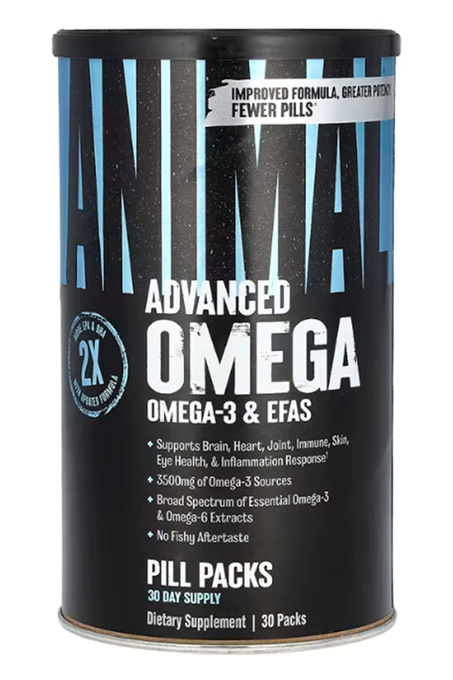 Animal, Advanced Omega-3 & EFAS Pill Packs, 30 Packs.Usa Menşei.66.