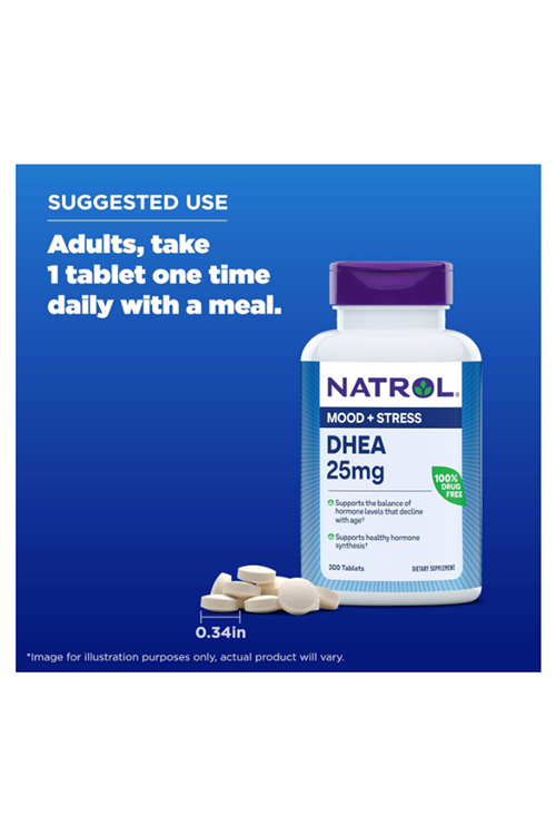 DHEA  25 mg  300 Tablets.Abd Menşei. 4051