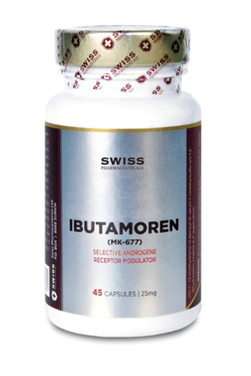 Swiss Pharmaceuticals  (MK-677) 25 mg 45 capsul. 57.