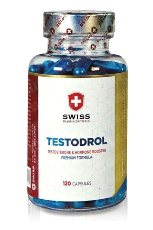Swiss Pharmaceuticals TESTODROL PCT 120 Capsul.4547