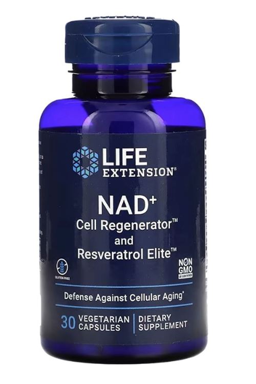 Life Nutrıtion NAD  Regenerator - Resveratrol -  372mg 30 Veg Capsul.4072