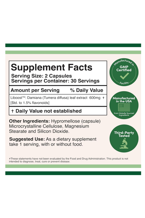 Double Wood Liboost for Women Libido 60 Capsul. 3934