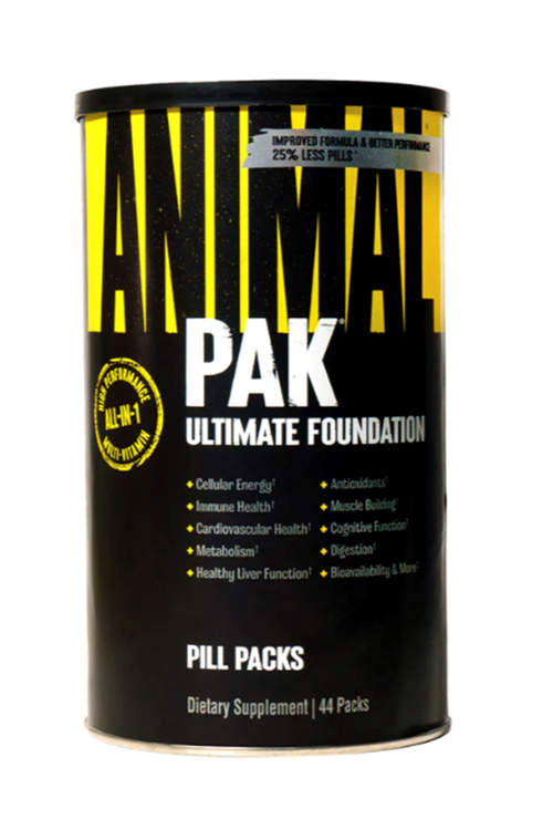 Animal Pak 44 Packs. Abd Version. Avrupa Değil. 