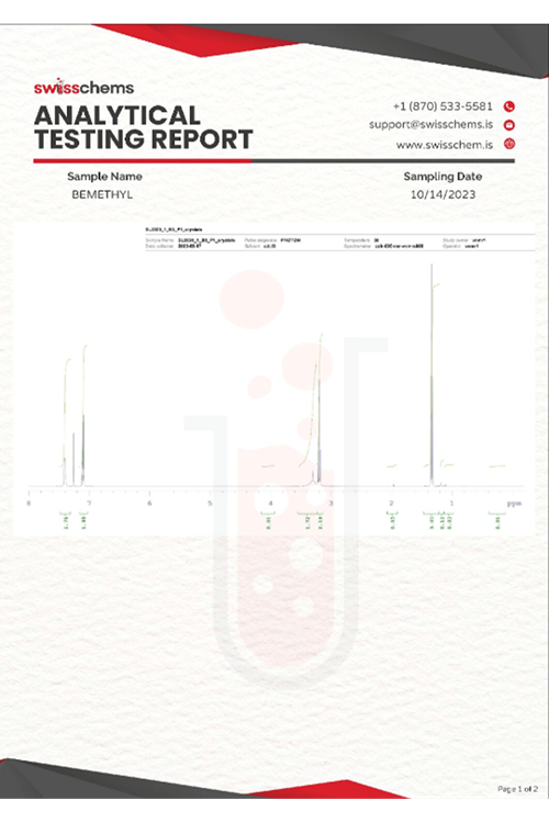 SwissChems BEMETHYL 100mg 60 Capsul.Orj Usa Firma Ürünü.83.