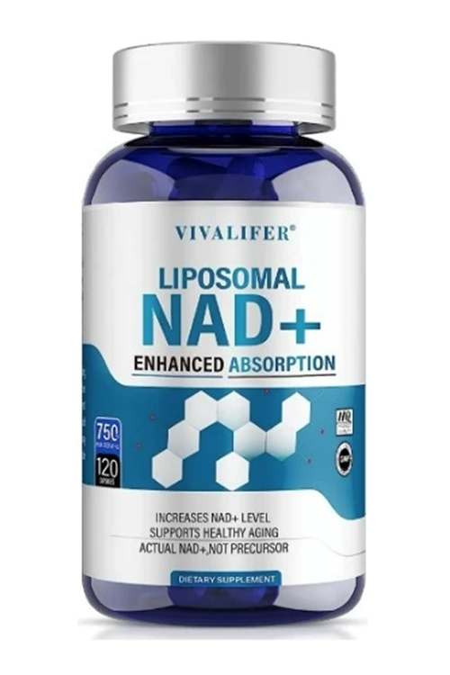 VIVALIFER Liposomal Nad+ 750 mg With TMG 375 mg 120 Capsul.Usa Menşei. 46.