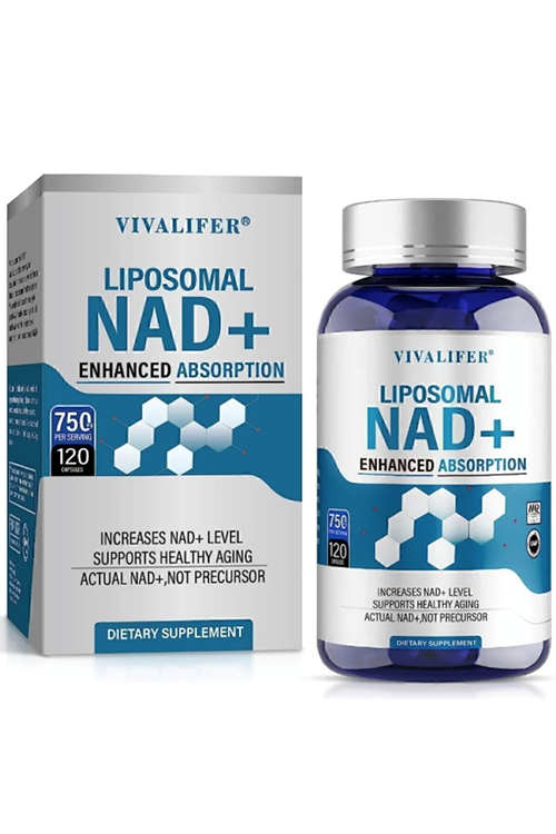 VIVALIFER Liposomal Nad+ 750 mg With TMG 375 mg 120 Capsul.Usa Menşei. 46.