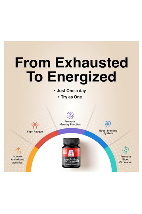 Cheong Kwan Jang Korean Red Ginseng Extract Men & Women 30 Capsul.Usa Menşei.54.