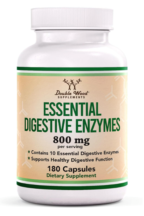 Double Wood Essential Digestive Enzymes (ÖSG ÖZEL SPORCU GIDALARI)  800mg 180 Capsul.39.