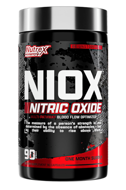 Nutrex Research NIOX Extreme Pumps NO3-T Arginine Nitrat with Vitamin C and AstraGin - Pump, Vascularity 90 Capsul.Usa Menşei