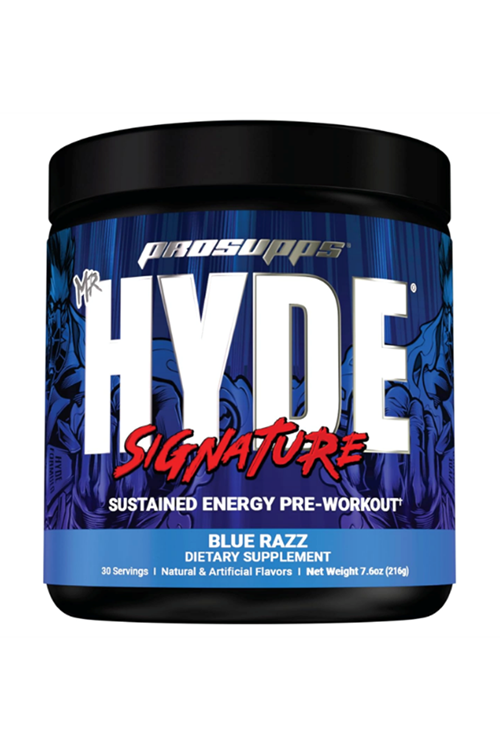 PROSUPPS Mr. Hyde Signature Pre Workout Creatine, Beta Alanine, TeaCrine and Caffeine, Energy, Focus Pumps 216gr.Usa Version