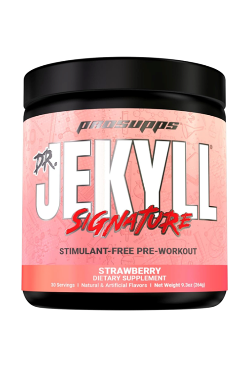PROSUPPS Dr. Jekyll Signature Pre-Workout Powder (30 Servings, Strawberry) - Stimulant & Caffeine Free.Usa Menşeidir. 3944