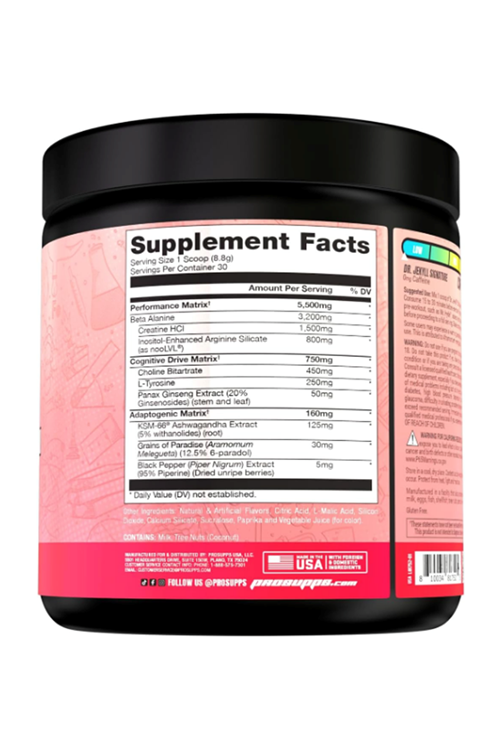 PROSUPPS Dr. Jekyll Signature Pre-Workout Powder (30 Servings, Strawberry) - Stimulant & Caffeine Free.Usa Menşeidir. 3944