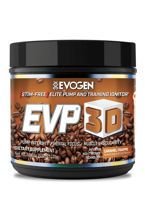 Evogen EVP 3D  Xtreme Stimulant Free Pre-Workout Powder Arginine Nitrate, Citrulline, Beta-Alanine, Lions Mane 532gr.Usa Menşei