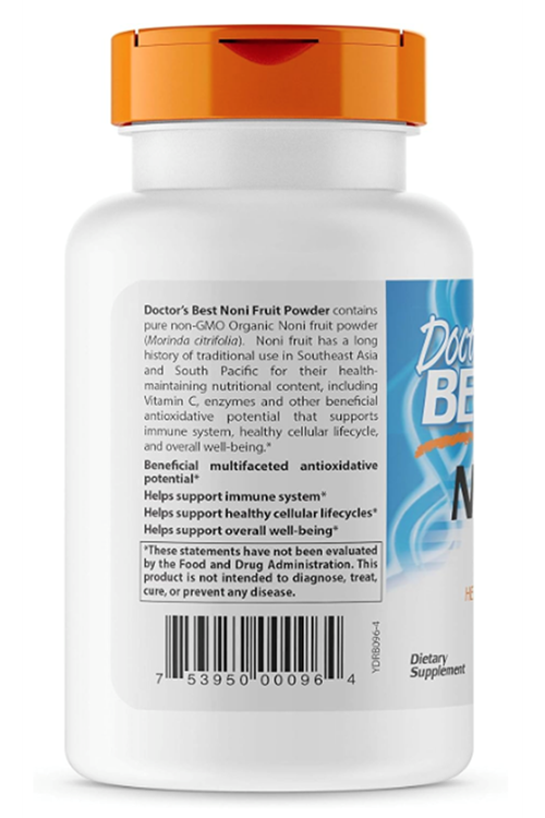 Doctor's Best, Noni Fruit  650 mg, 120 Veggie Capsul.Usa Menşei.