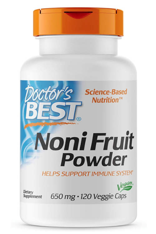 Doctor's Best, Noni Fruit  650 mg, 120 Veggie Capsul.Usa Menşei.