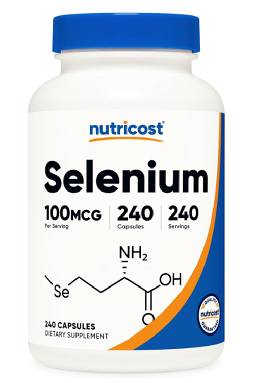 Nutricost Selenium  100mcg, 240 Capsul..Abd Menşei.35.