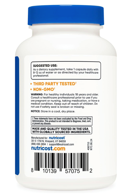 Nutricost Digestive Enzymes Sindirim Enzimleri 620mg, 120 Capsul.Abd Menşei.3941.