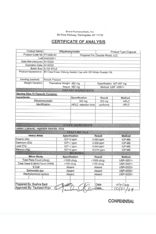 Double Wood DHM300  90 Capsul. 4036
