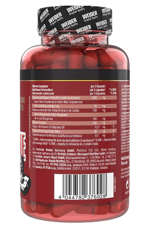 Weıder Beta-Ecdysterone - PROHORMON 150 capsul. Germany.3895