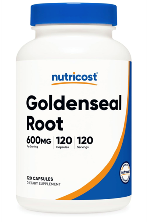 Nutricost Goldenseal Root 600mg, 120 Capsul..Abd Menşei.38.