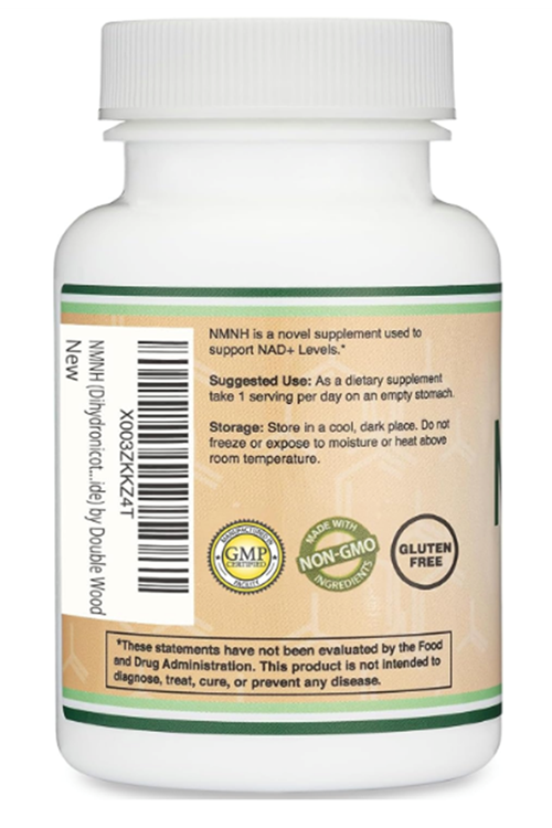 Double Wood NMNH (NMN Supplement Alternative) 250mg  60 Capsul..(ABD MENŞEİ).77.
