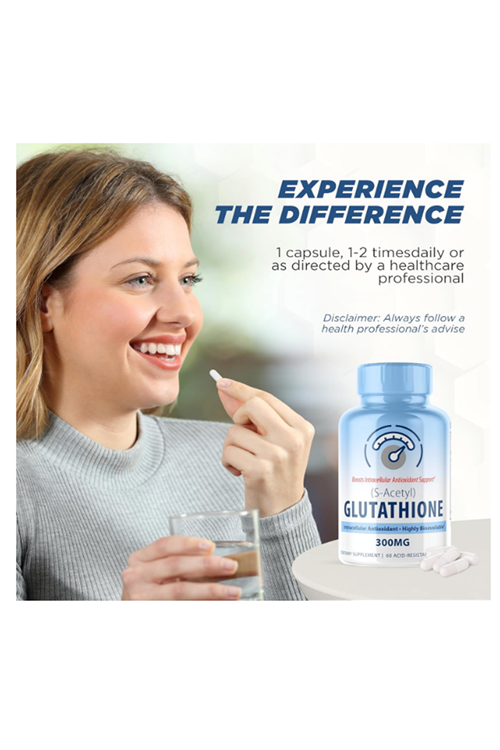 MaxLife Naturals S-Acetyl L-Glutathione 300mg 60 Capsul.Made ın Usa.3841.