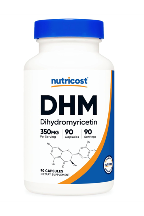 Nutricost Dihydromyricetin (DHM)  (350mg, 90 Capsules) - Vegan, Non-GMO, 90 Servings.3936