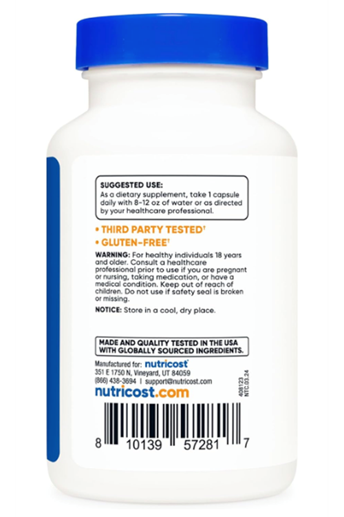 Nutricost Dihydromyricetin (DHM)  (350mg, 90 Capsules) - Vegan, Non-GMO, 90 Servings.3936