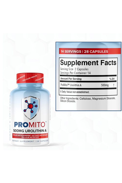 MaxLife Naturals ProMito 500mg Urolithin A 28 capsul. Made ın Usa.49.