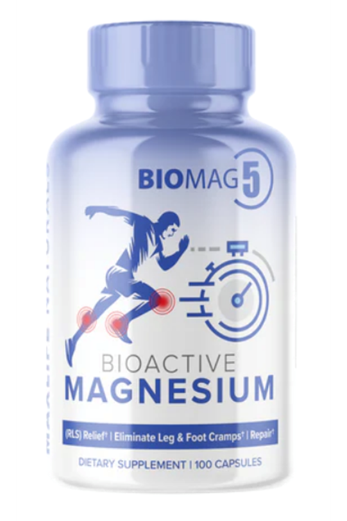 Maxlife Naturals Bioactive Magnesium 100 capsul. Usa Menşei.3941