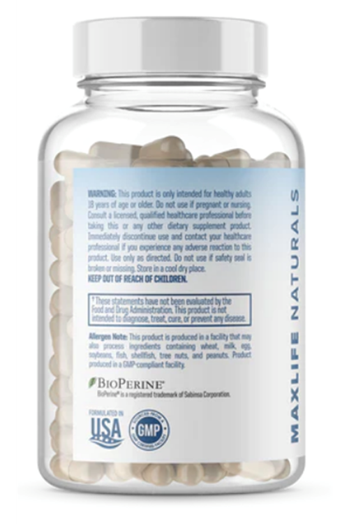 Maxlife Naturals Cistanche Tubulosa with Fadogia Agrestis 90 Capsul. Usa Menşei.42.