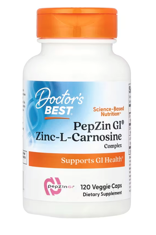 Doctor’s Best PepZin GI   Zinc-L-Carnosine Complex 120 Veggie Capsul.USA.50.