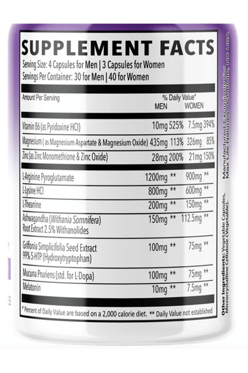 MaxLife Naturals ZMPM - HGH Replenishment  Deep Sleep  Mineral Support 120 Capsul.Abd Menşei.3938