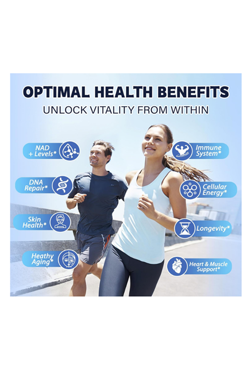 TOTARİA NMNH NMN Niacinamide  Quercetin, Trans-Resveratrol, Support NAD+, Skin Cell Health*, Anti-Aging & Energy, 120 Capsul.4149