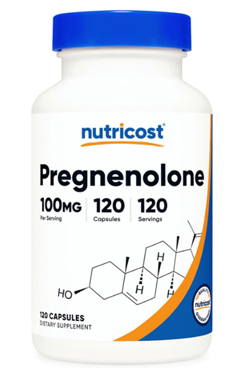Nutricost Pregnenolone 100mg, 120 Capsul.41.