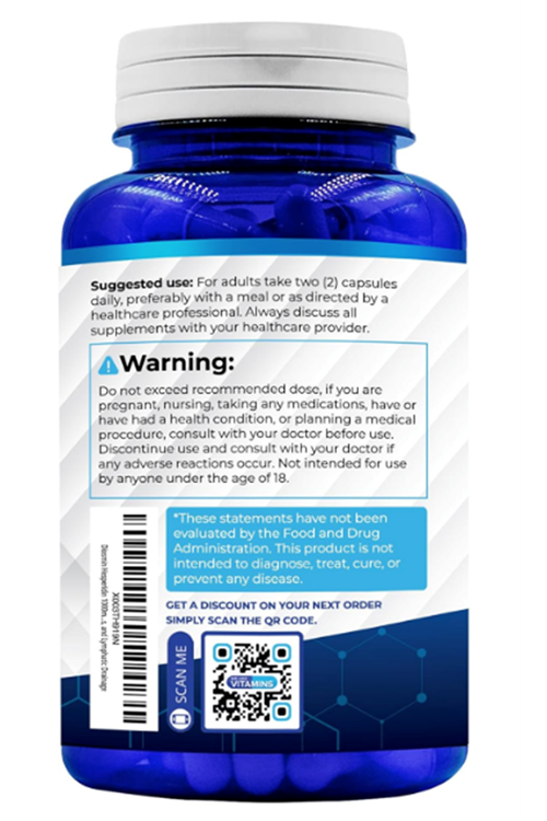 We Like Vitamins Diosmin Hesperidin 1000mg – 180 Capsules – 90 Day Supply.USA.59.