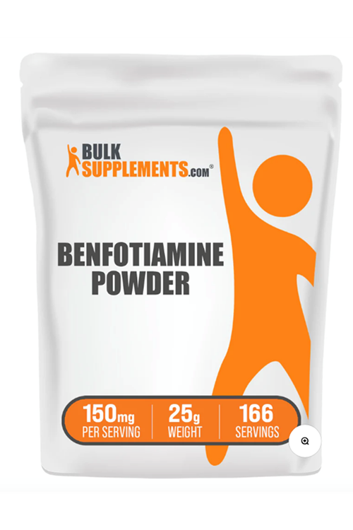Bulk Supplements Benfotıamıne Powder 166 Servis 25gr.Made ın Usa.3842