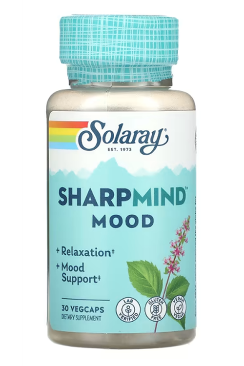 Solaray Supplament SharpMind Mood, 30 Vegcapsul.Abd Menşei.4053