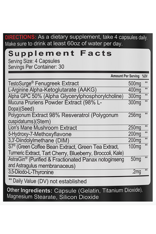Hard Rock Supplements Hard Flex 120 Capsul.Made ın Usa.