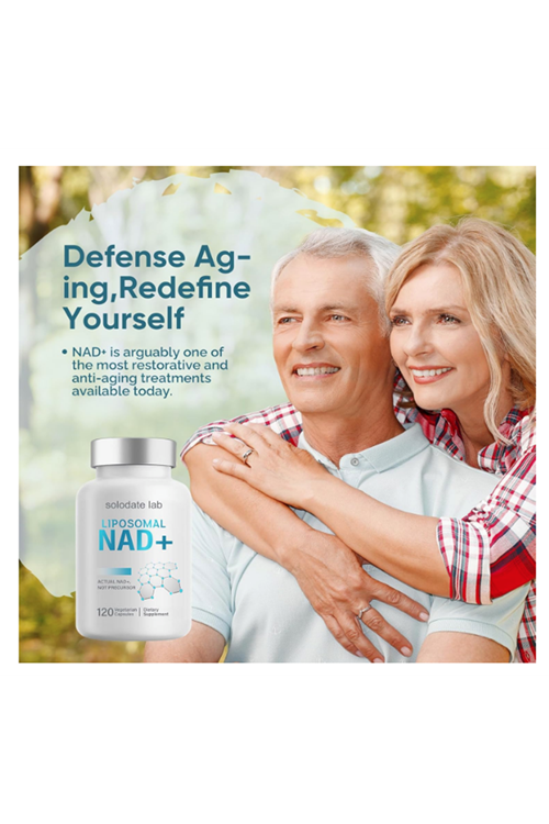 Solodate lab  Liposomal NAD -TMG ,NAD+  Anti-Aging,Energy,Focus 120 Capsul.Abd Menşei.62.