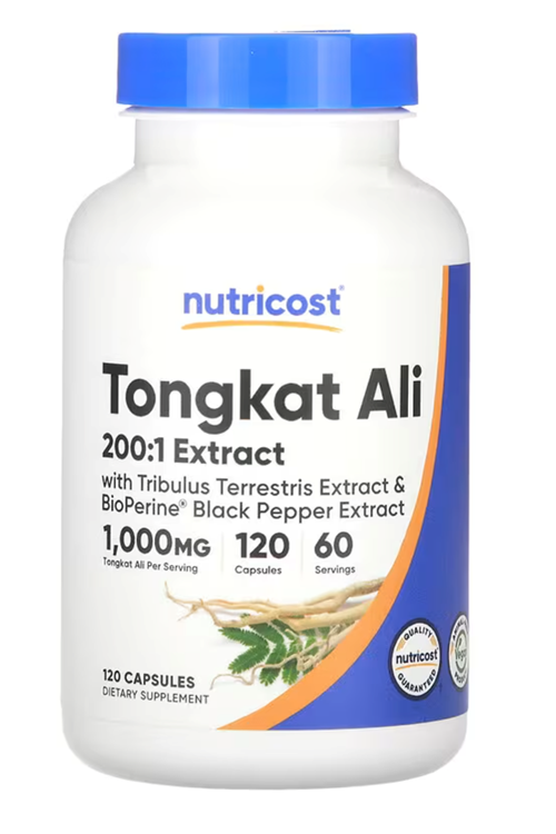Nutricost, Tongkat Ali, 120 Capsul.Abd Menşei