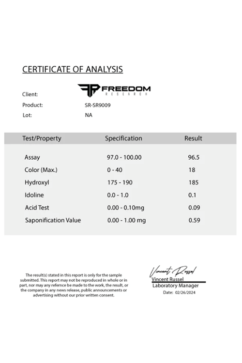 Fredoom SR 9009 Stenabolic 10mg. 90 Capsul .Made ın Usa.4040