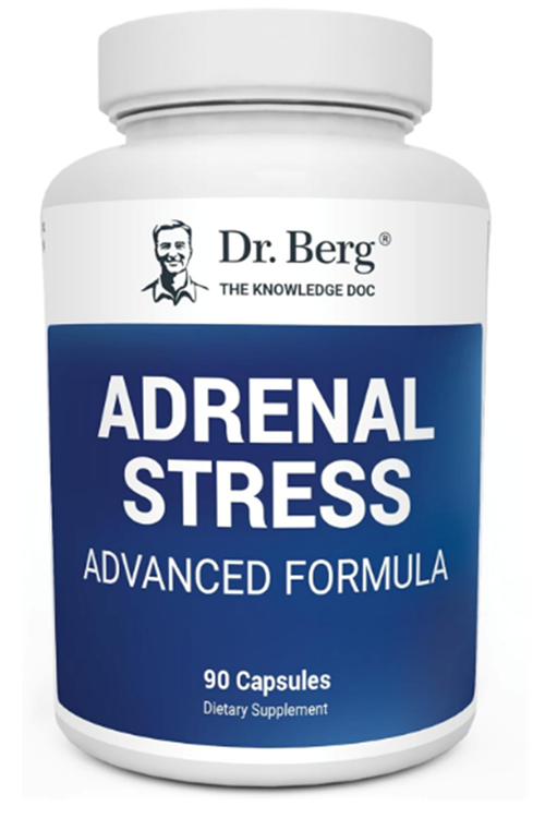 Dr. Berg’s Adrenal Stress Advanced Formula -  Mood and Energy Support  - Cortisol Manager with - 90 Capsul.ABD MENŞEİ