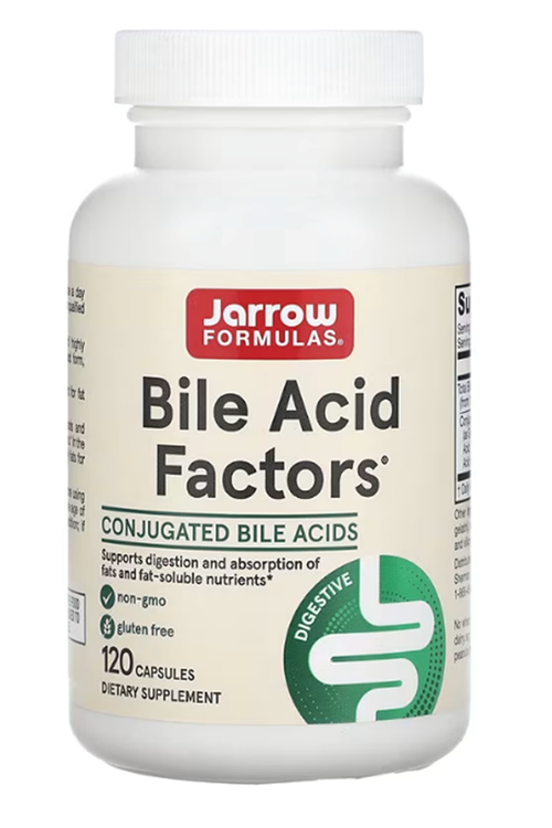 Jarrow Formulas  Bile Acid Factors 120 Capsul.Abd Menşei.60.